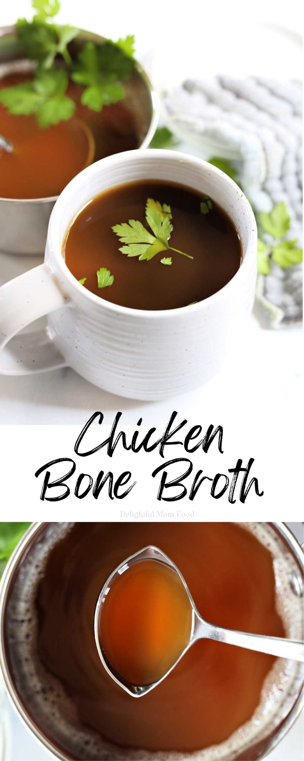 how to make chicken bone broth recipe