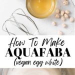 aquafaba vegan egg white recipe