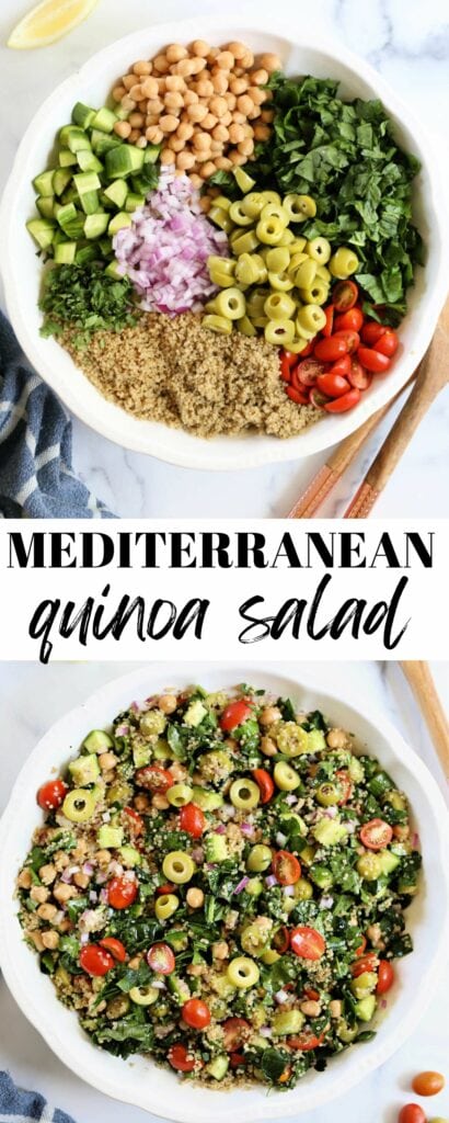 Mediterranean Quinoa Salad Recipe - Delightful Mom Food