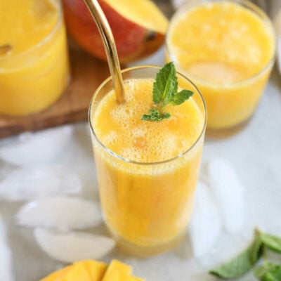 Mango Juice Recipe - Delightful Mom Food
