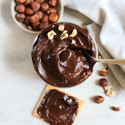 Homemade Nutella Recipe (Chocolate Hazelnut Spread) Vegan
