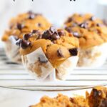 healthy gluten-free pumpkin chocolate chip muffin recipe