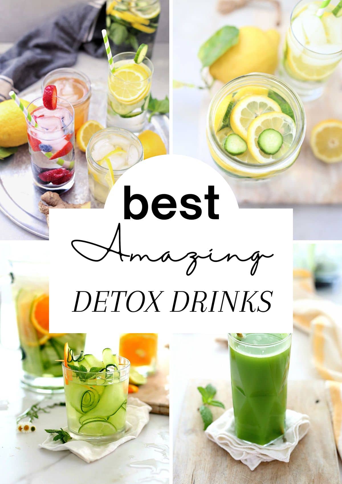 Detox Drinks That Are Easy Delightful