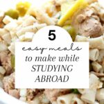 easy recipes to make while studying abroad