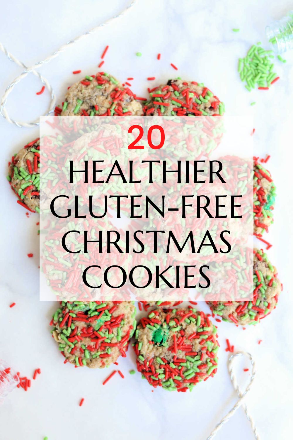 20 healthy gluten-free Christmas Cookies