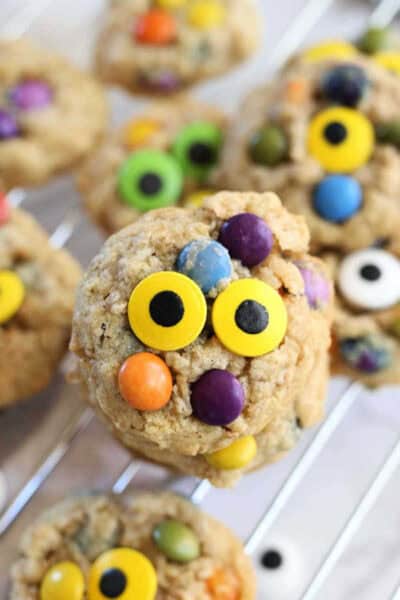 Gluten-free monster cookies recipe.