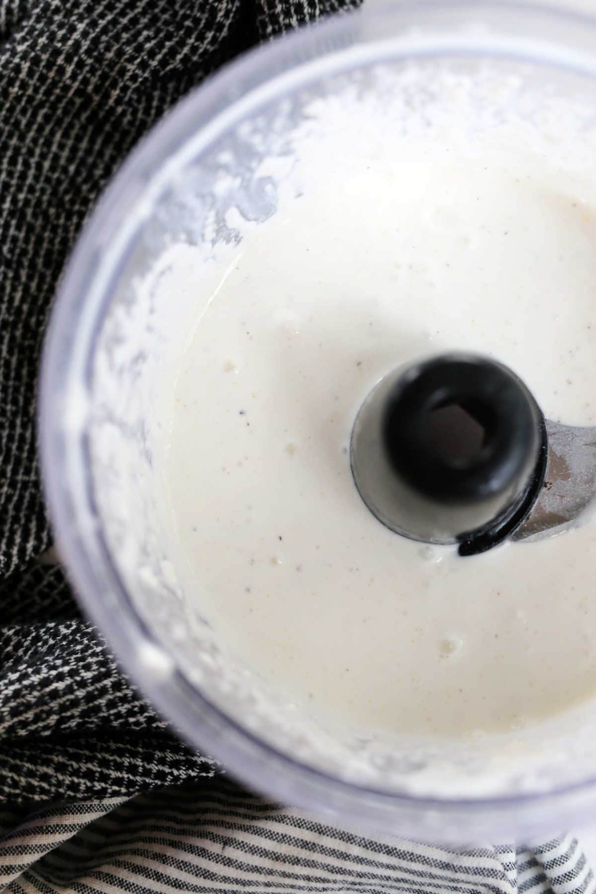 Cottage cheese sauce.