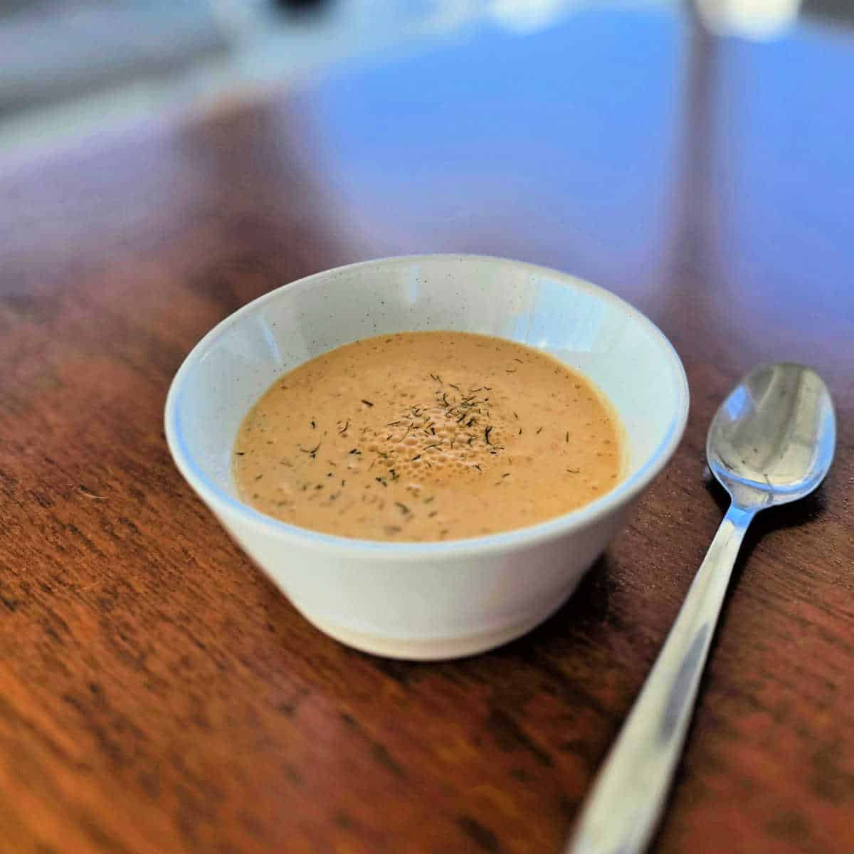 Gazpacho soup recipe for an easy recipe living on a boat.