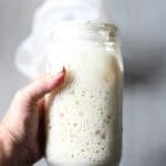 Gluten-free sourdough starter recipe.